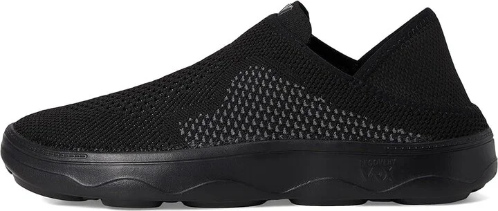 VIONIC Sage Rx Women's Snow Shoes Black Knit Fabric : 7 M, Rubber - Image 6