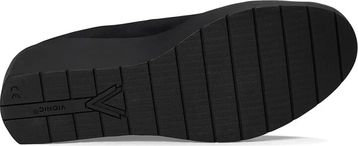 VIONIC Sereno Women's Shoes Black Nubuck : 7 W, Leather - Image 3