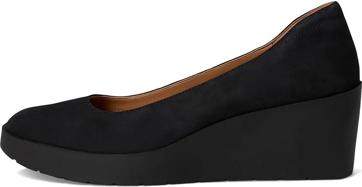VIONIC Sereno Women's Shoes Black Nubuck : 7 W, Leather - Image 6