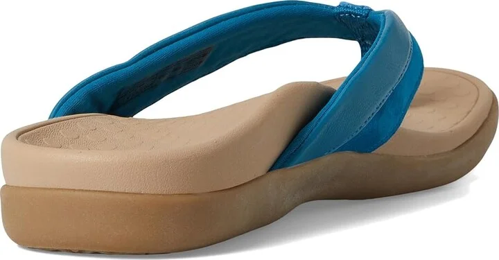 VIONIC Shore Women's Slippers Celestial Teal Suede : 11 M, Leather - Image 4