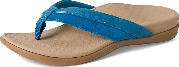 VIONIC Shore Women's Slippers Celestial Teal Suede : 11 M, Leather - Image 5