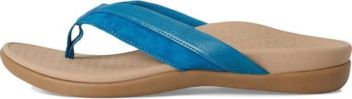 VIONIC Shore Women's Slippers Celestial Teal Suede : 11 M, Leather - Image 6