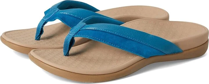 VIONIC Shore Women's Slippers Celestial Teal Suede : 11 M, Leather