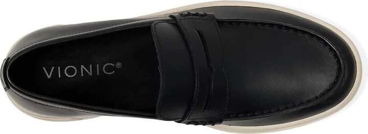 VIONIC Thompson Slip-ons Men's Lace-up Boots Black Veg Leather : 12 M, EVA/Leather/Polyester - Image 2