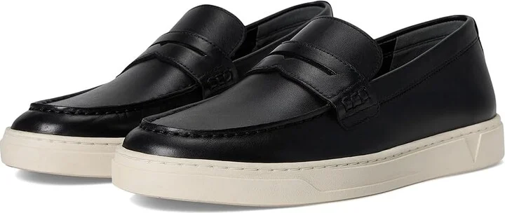 VIONIC Thompson Slip-ons Men's Lace-up Boots Black Veg Leather : 12 M, EVA/Leather/Polyester