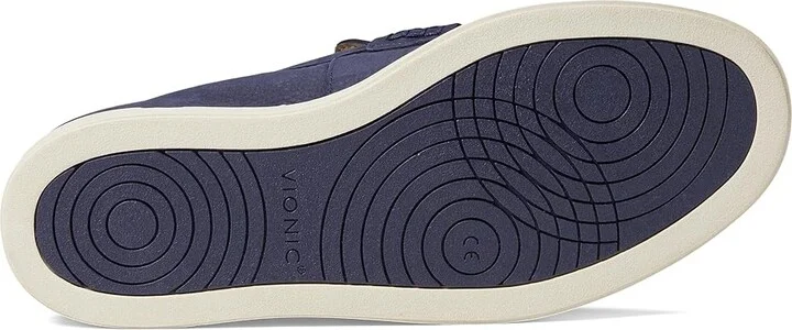 VIONIC Thompson Slip-ons Men's Lace-up Boots Navy Blue Leather : 13 W, EVA/Leather/Polyester - Image 3