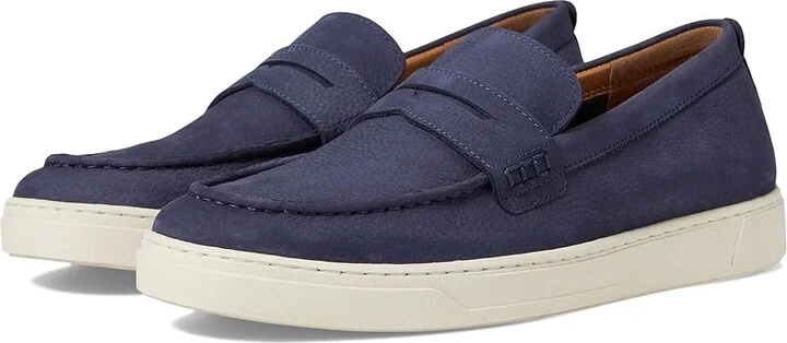 VIONIC Thompson Slip-ons Men's Lace-up Boots Navy Blue Leather : 13 W, EVA/Leather/Polyester