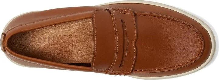 VIONIC Thompson Slip-ons Men's Lace-up Boots Tan Veg Leather : 11 W, EVA/Leather/Polyester - Image 2
