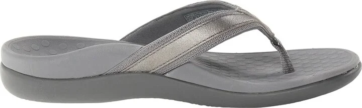 VIONIC Tide II Women's Sandals Pewter Metallic : 11 M, Leather/Synthetic - Image 8