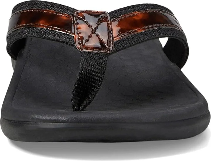 VIONIC Tide Tortoise Women's Shoes Black : 6 M, Synthetic - Image 3