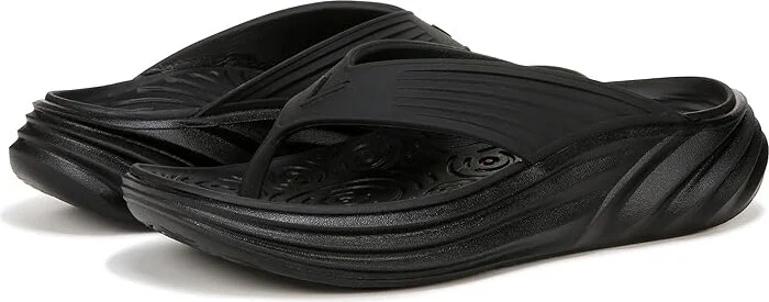 VIONIC Tide X Thongs Sandals Black Synthetic : Men's 11.5 - Women's 13 Medium