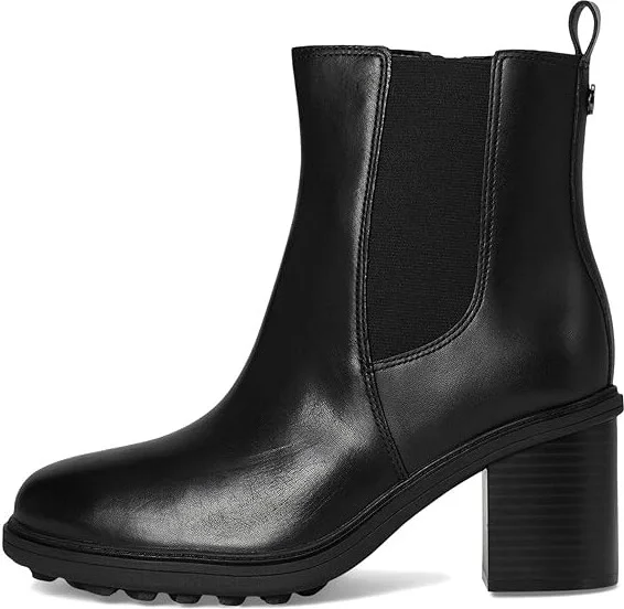 VIONIC Truckee Booties Women's Boots Black Leather : 7.5 M, Leather/Rubber - Image 6
