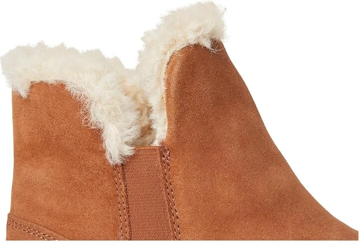 VIONIC Unwind Bootie Booties Women's Slippers Tan Suede : 5 M, Microfiber/Rubber/Shearling - Image 7