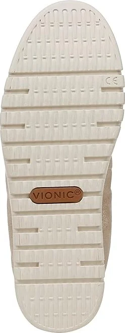 VIONIC Uptown Ballet Slip-ons Women's Flat Shoes Soft Gold Leather : 7.5 M - Image 3