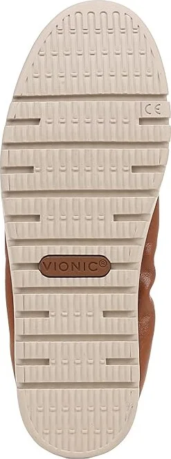 VIONIC Uptown Ballet Slip-ons Women's Flat Shoes Tan Brown Leather : 11 M - Image 3
