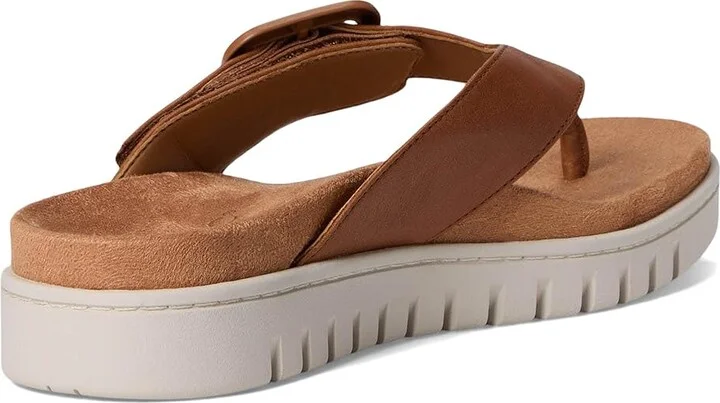 VIONIC Uptown Marin Women's Wedge Shoes Tan Leather : 11 W - Image 4