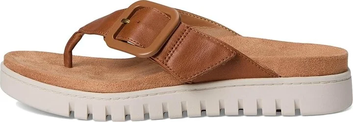 VIONIC Uptown Marin Women's Wedge Shoes Tan Leather : 11 W - Image 6