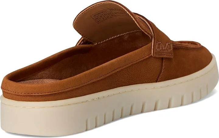 VIONIC Uptown Mule 2 Women's Flat Shoes Brandy : 10 M, Leather - Image 4