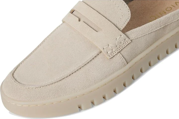 VIONIC Uptown Mule 2 Women's Flat Shoes Parchment : 6 M, Leather - Image 7