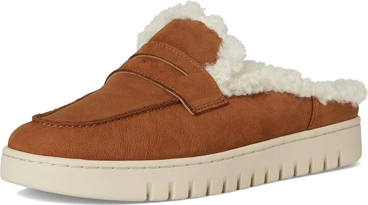 VIONIC Uptown Mule Mules Women's Slippers Brandy Nubuck Leather : 9.5 M - Image 5