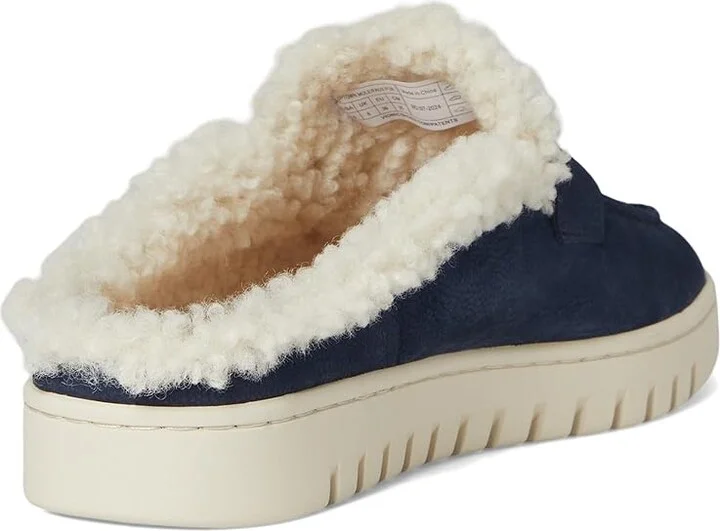 VIONIC Uptown Mule Mules Women's Slippers Peacoat Nubuck Leather : 7 M - Image 4