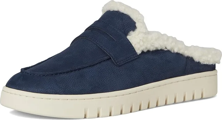VIONIC Uptown Mule Mules Women's Slippers Peacoat Nubuck Leather : 7 M - Image 5