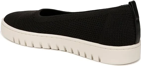 VIONIC Uptown Skimmer Knit Slip-ons Women's Flat Shoes Black Fabric : 7 M, Leather/Microfiber/Polyester - Image 6