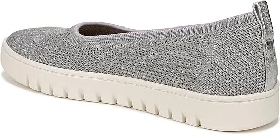 VIONIC Uptown Skimmer Knit Slip-ons Women's Flat Shoes Light Grey Fabric : 11 W, Leather/Microfiber/Polyester - Image 4