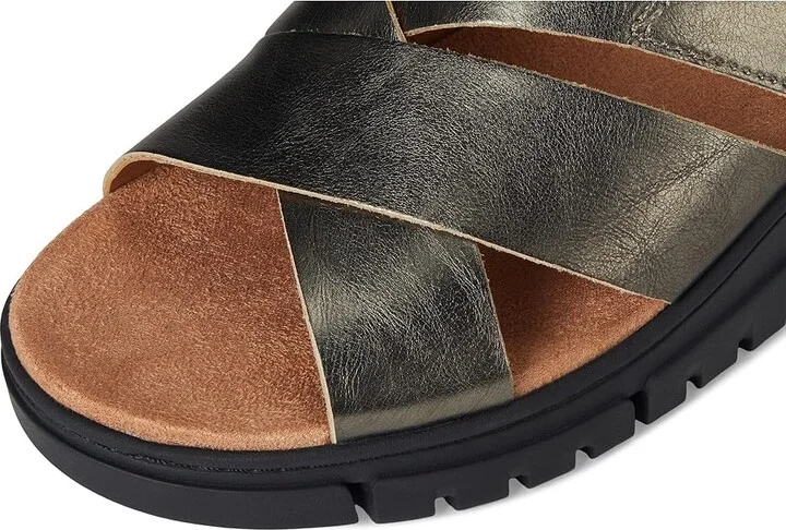 VIONIC Uptown Sunset Women's Wedge Shoes Gunmetal Leather : 9.5 M - Image 7