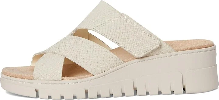 VIONIC Uptown Sunset Women's Wedge Shoes Ivory Nubuck : 11 M, Leather - Image 6