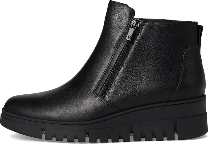 VIONIC Uptown Sur Booties Women's Boots Black Leather : 5 W - Image 6