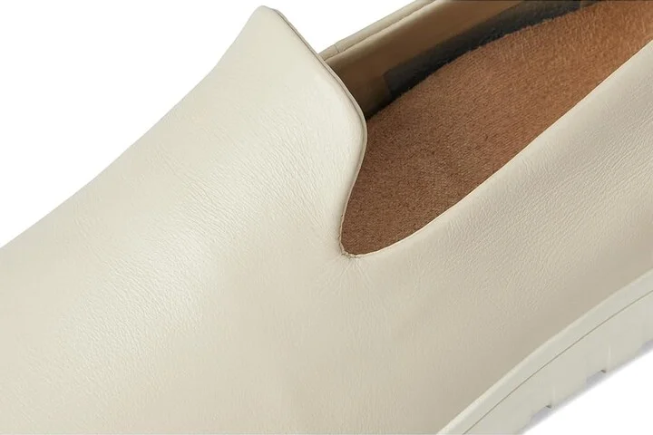 VIONIC Uptown Willa Women's Shoes Cream Leather : 9 W - Image 7