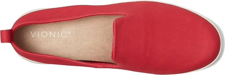 VIONIC Uptown Willa Women's Shoes Fruit Punch Nubuck : 6.5 M, Leather - Image 2