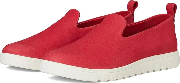 VIONIC Uptown Willa Women's Shoes Fruit Punch Nubuck : 6.5 M, Leather