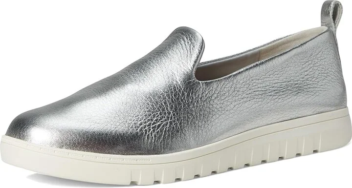 VIONIC Uptown Willa Women's Shoes Silver Leather : 11 W - Image 5