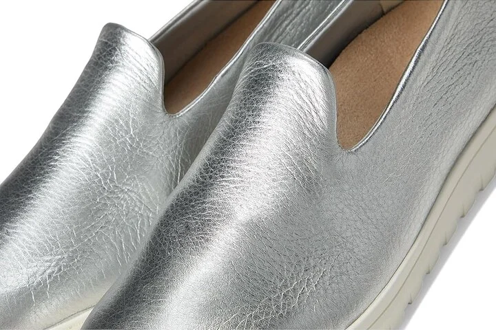 VIONIC Uptown Willa Women's Shoes Silver Leather : 11 W - Image 7