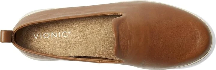 VIONIC Uptown Willa Women's Shoes Tan Leather : 9.5 W - Image 2
