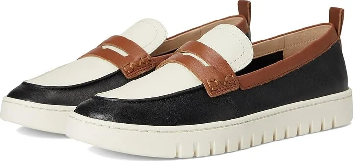 VIONIC Uptown Women's Shoes Black Leather : 9.5 W