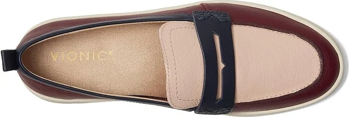 VIONIC Uptown Women's Shoes Cherry Jubilee : 7 W, Leather - Image 2