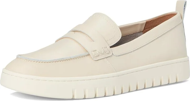 VIONIC Uptown Women's Shoes Cream Leather : 7 W - Image 5