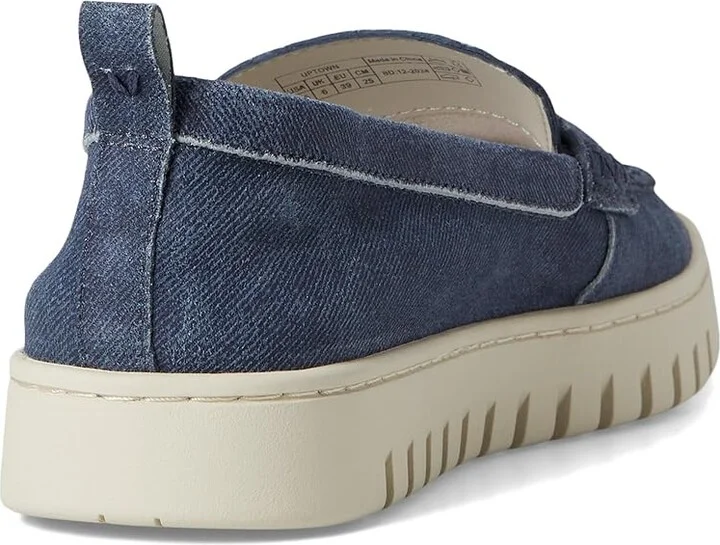 VIONIC Uptown Women's Shoes Dark Denim Suede : 8 M, Leather - Image 4