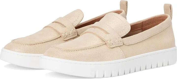 VIONIC Uptown Women's Shoes Gold Leather : 9.5 M