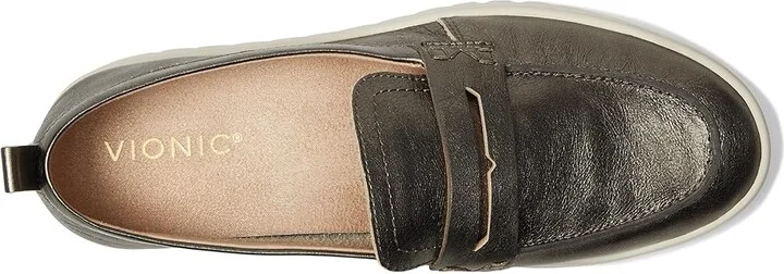 VIONIC Uptown Women's Shoes Gunmetal Leather : 8 M - Image 2
