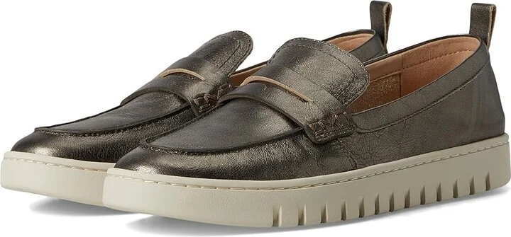 VIONIC Uptown Women's Shoes Gunmetal Leather : 8 M