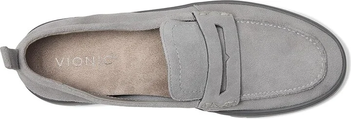 VIONIC Uptown Women's Shoes Light Grey Suede : 10 M, Leather/Suede - Image 2