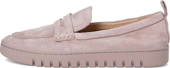 VIONIC Uptown Women's Shoes Magnolia Dusk Grey Waxed Suede : 7 W, Leather - Image 6