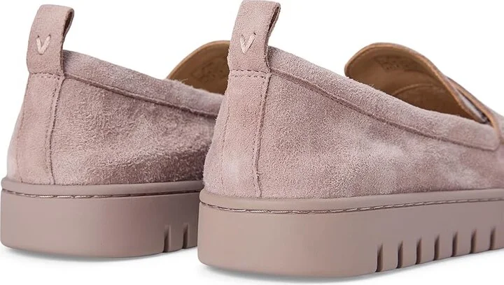 VIONIC Uptown Women's Shoes Magnolia Dusk Grey Waxed Suede : 7 W, Leather - Image 7