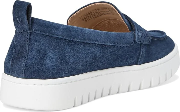 VIONIC Uptown Women's Shoes Navy/White Suede : 7.5 M, Leather/Suede - Image 4