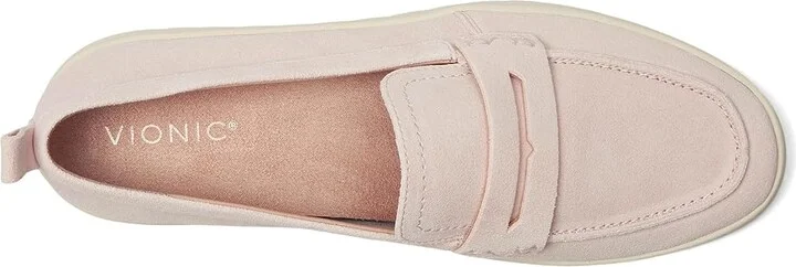 VIONIC Uptown Women's Shoes Peony Suede : 8 W, Leather/Suede - Image 2