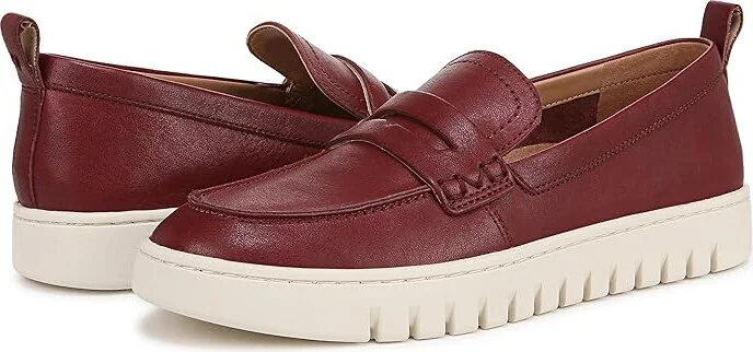 VIONIC Uptown Women's Shoes Syrah Leather : 12 W